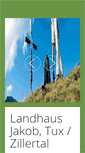 Mobile Screenshot of landhaus-jakob.at